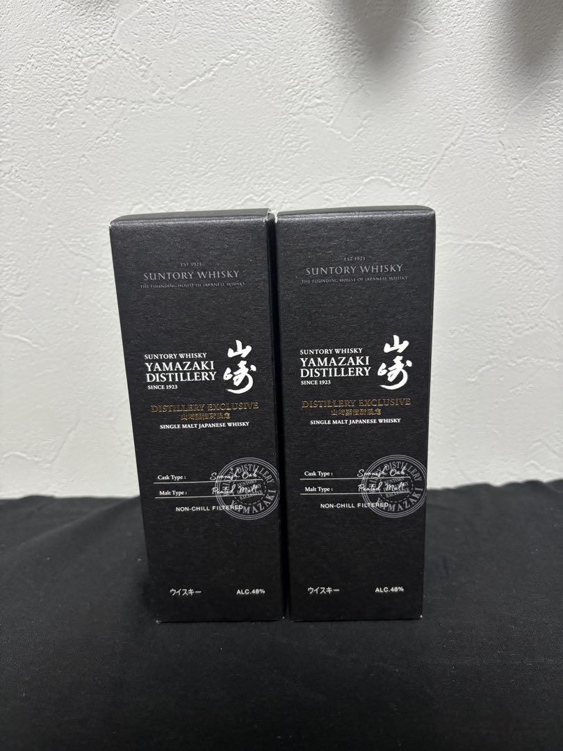 山崎蒸溜所限定ウイスキー 180ml × 2本セット