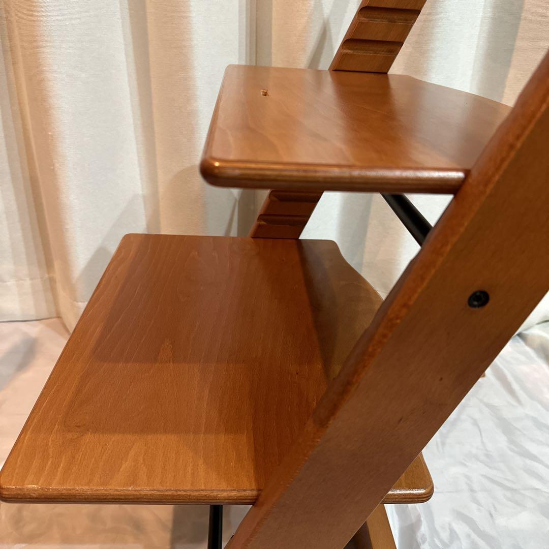 ①STOKKE ストッケ　トリップトラップ　ハイチェア　ベビーチェア
