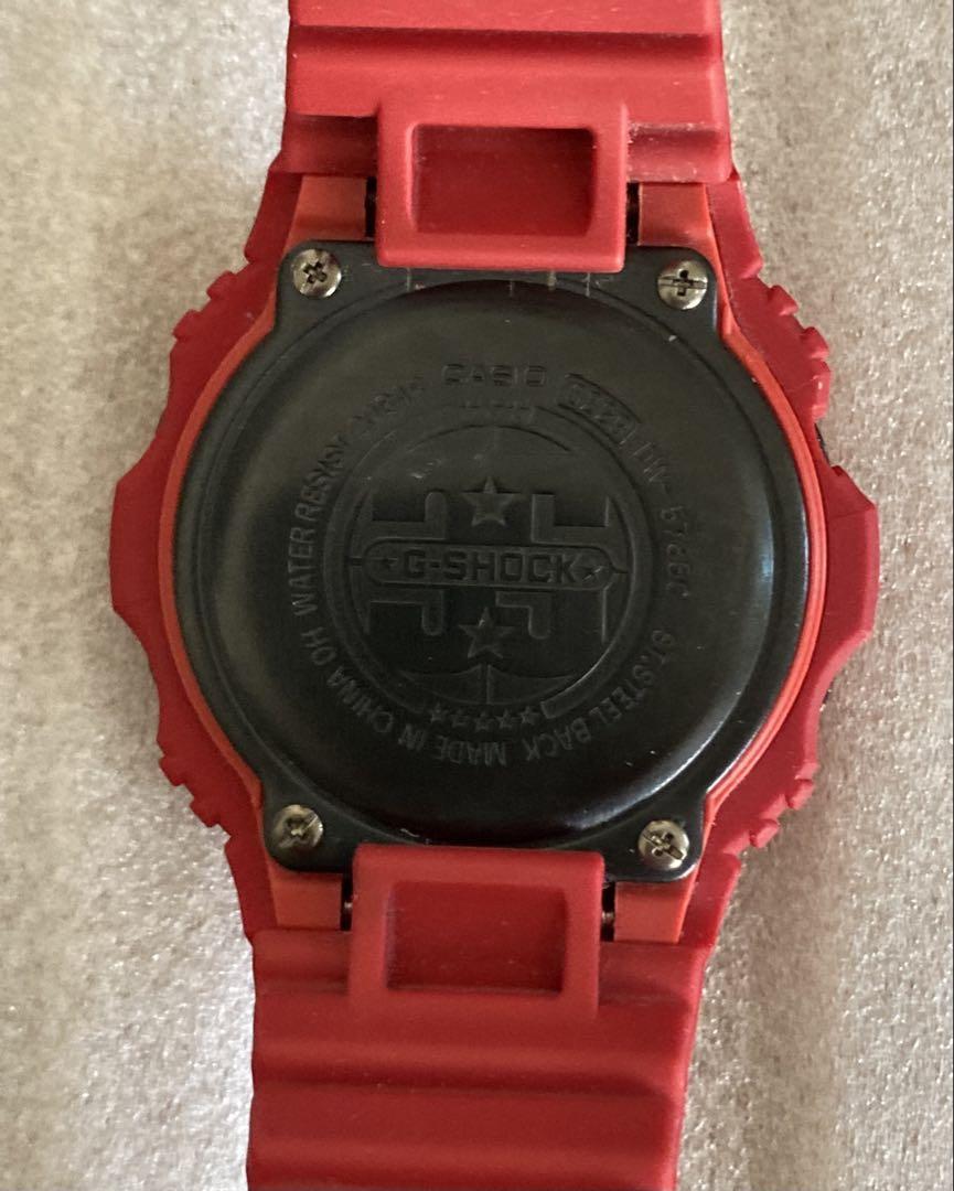 CASIO G-SHOCK デジタル腕時計 オールレッド　限定　五十嵐カノヤ