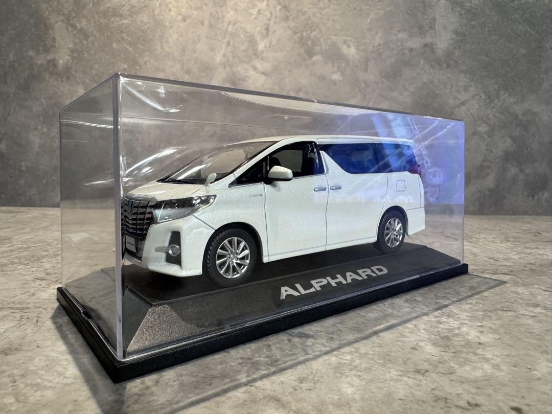 ALPHARD ホワイトミニカー 1/43スケール