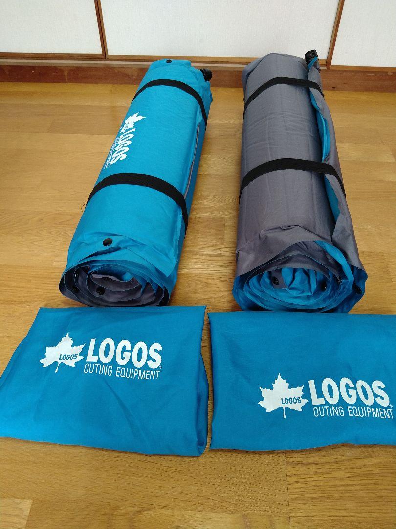 値下げLOGOS  ロゴスセルフインフレートマット　　超厚快適マット　二個セット