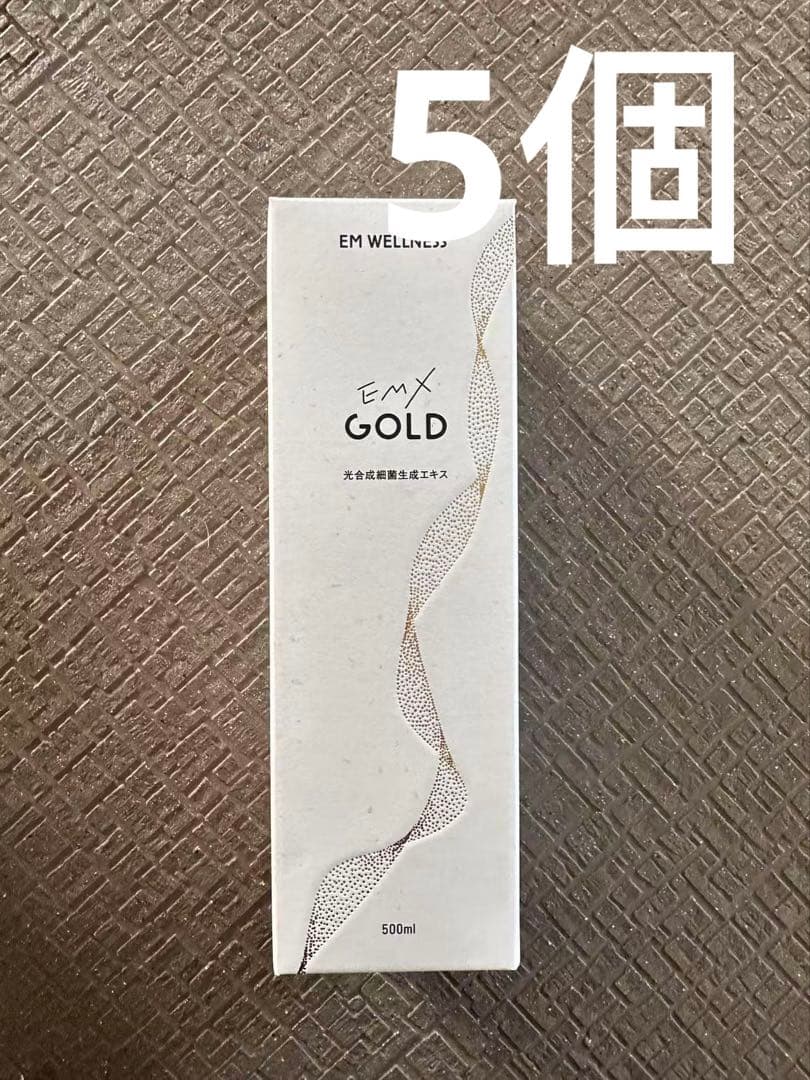 酵素ドリンク EM X GOLD EMXゴールド 500ml×5本セット