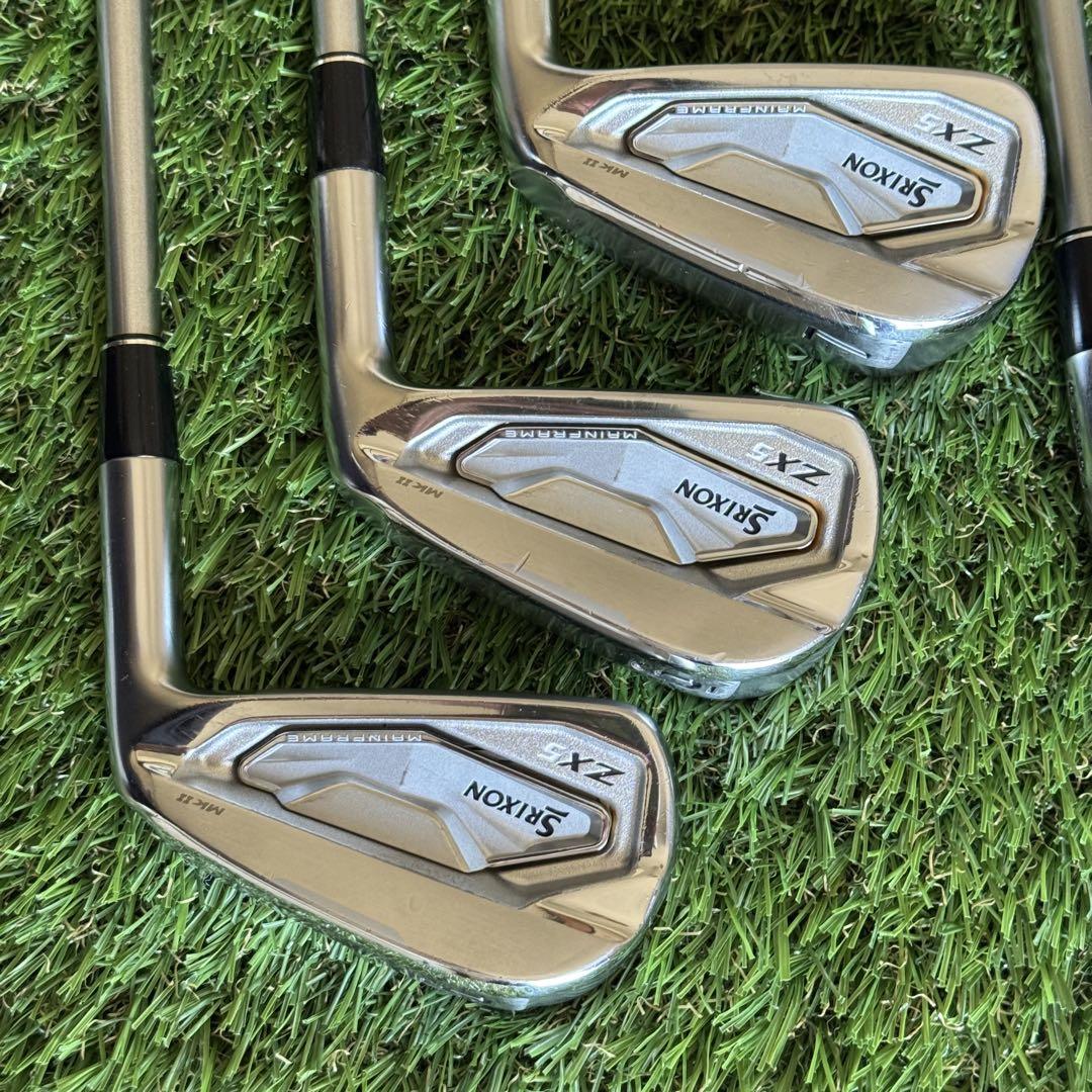 【値下げ】【カーボン 7本 セット】ZX5 Mk2 アイアン S SRIXON