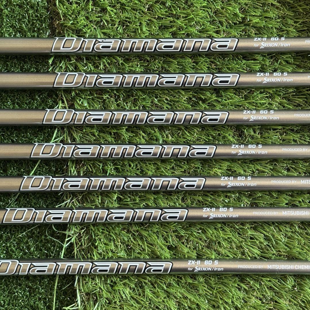 【値下げ】【カーボン 7本 セット】ZX5 Mk2 アイアン S SRIXON