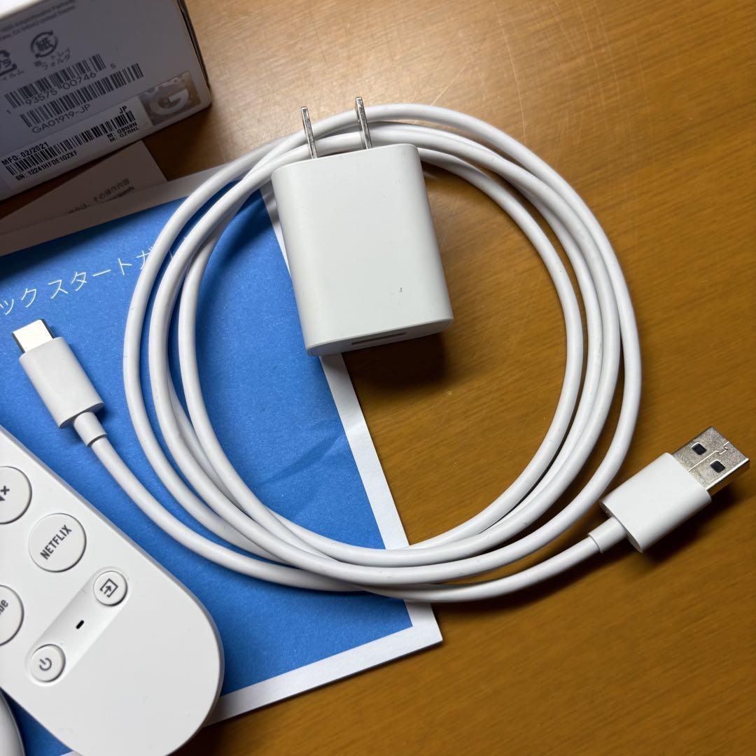 4K版 Chromecast with Google TV GA019019JP テレビ