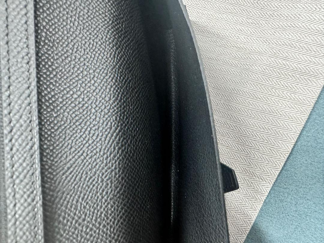 エルメス ベアンスフレヴォーエプソン エトゥープ 長財布