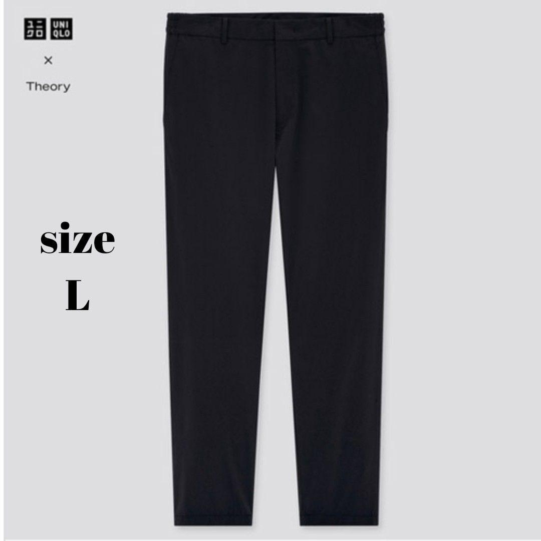 新品 レア UNIQLO Theory 感動イージーパンツ ウルトラライト 黒