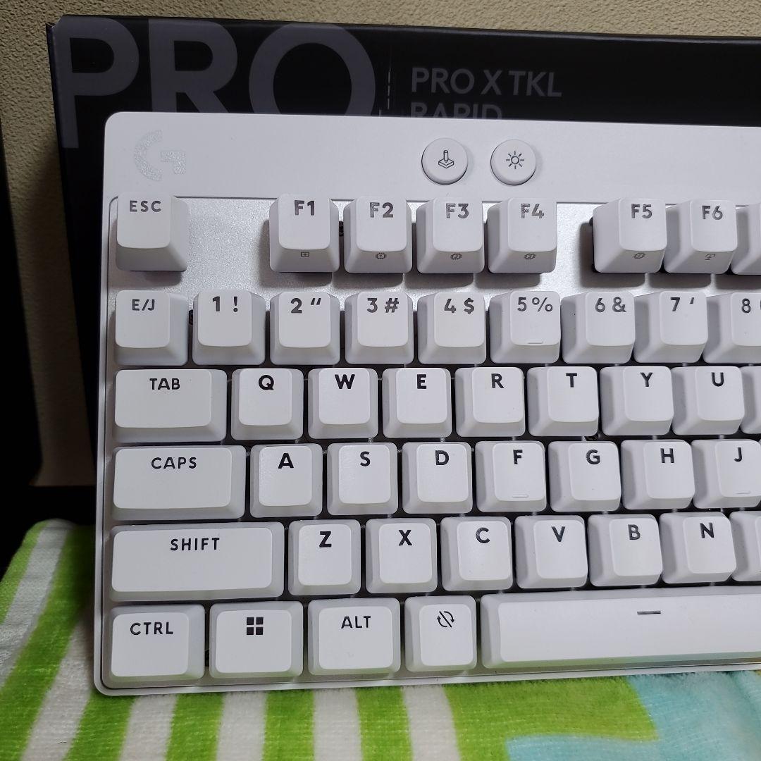 logicool PRO X TKL RAPID ホワイト