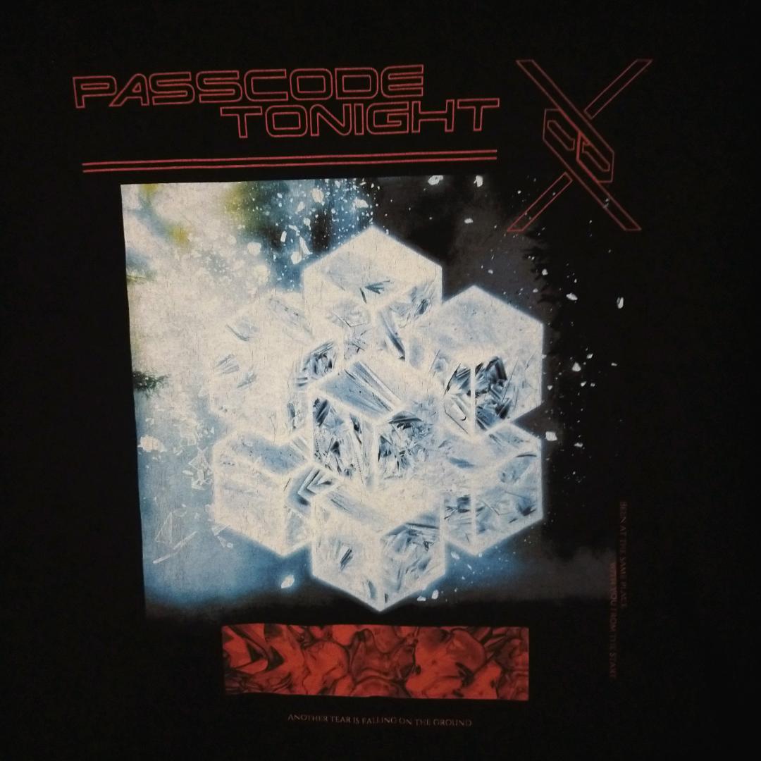 美品　パスコード　PASSCODE　Tシャツ 2018　ツアー　黒　ＸＬ
