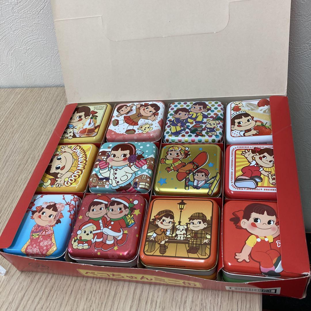 ペコちゃんミニ缶 24個セット