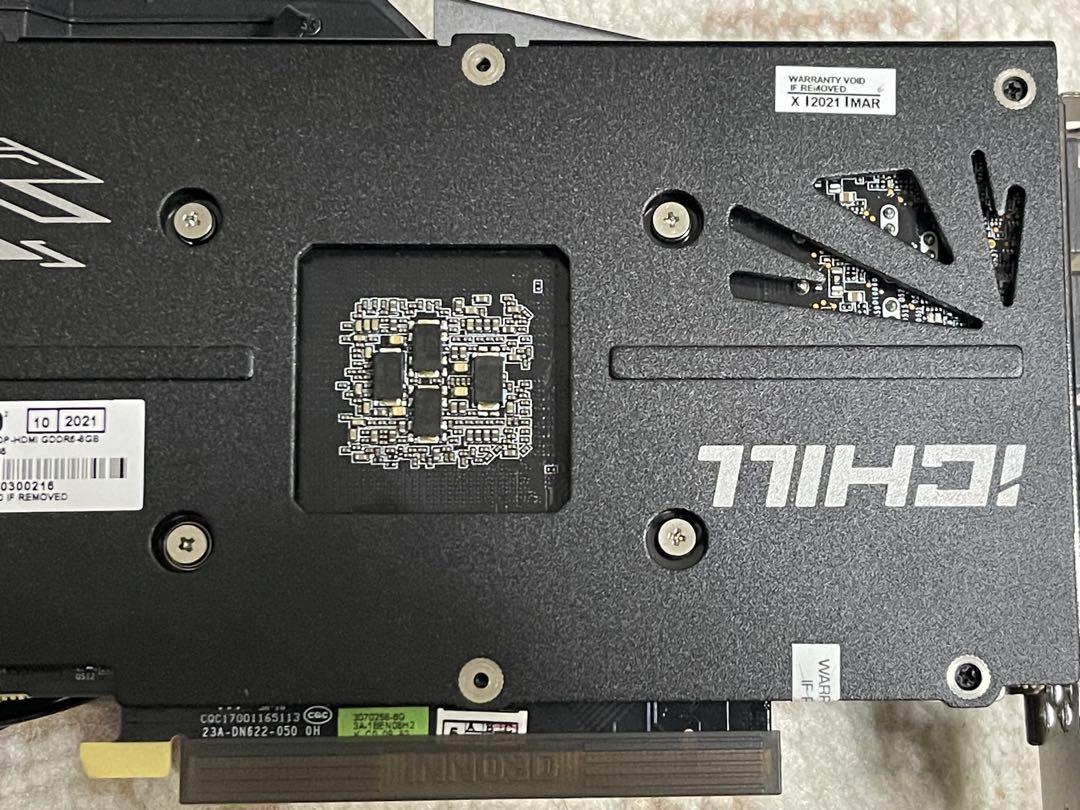 グラフィックボード・グラボ・ビデオカード iCHILL GeForce RTX 3070 8GB