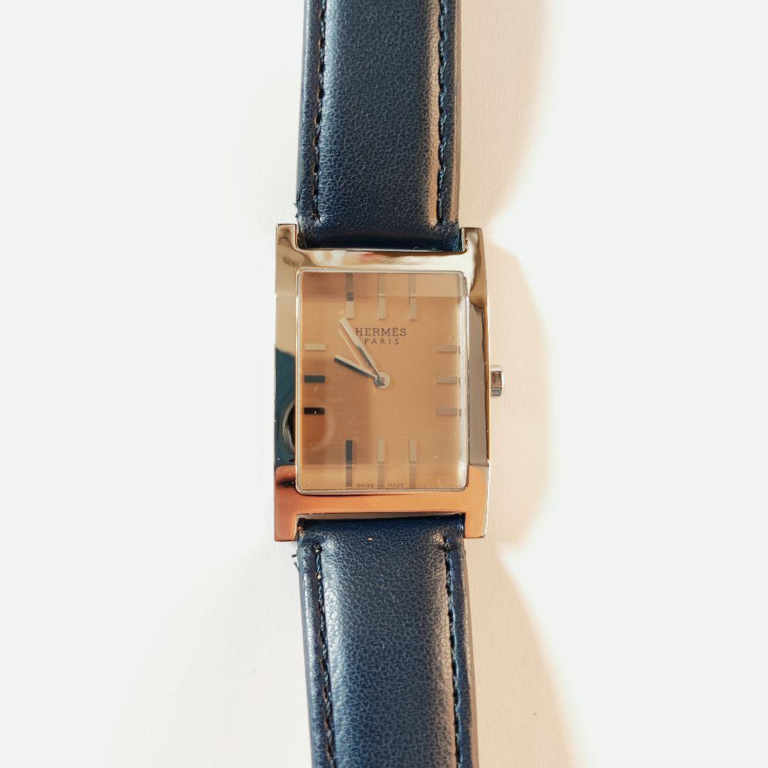 正規店 極美品 稼働 HERMES エルメス タンデム TA1.710 メンズ 腕時計 Ak81Y-m28620808698 正規品通販