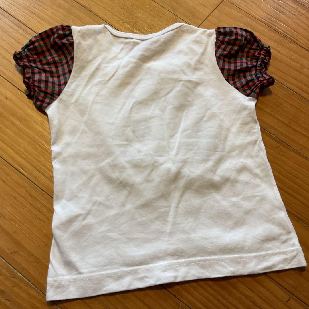 【未使用品】ファミリアfamiliar アップルモチーフ Tシャツ サイズ110