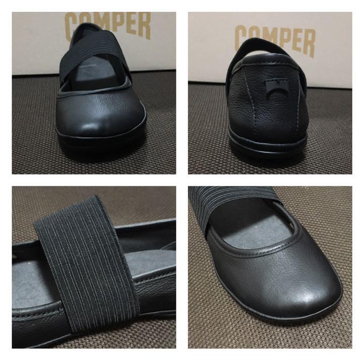 けます┤ 新品 カンペール バレエシューズ ブラック pHS8A-m28622399863 Camper Right Nina ㊭ストラップ