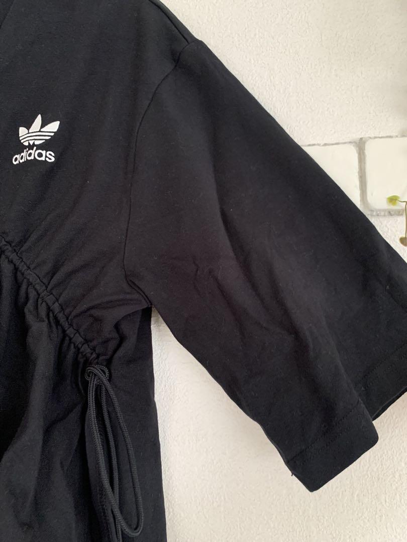 レア！adidas×J KOO カットソー　Tシャツ フリル　ブラック adidas×J KOO カットソー Tシャツ アディダス オリジナルス