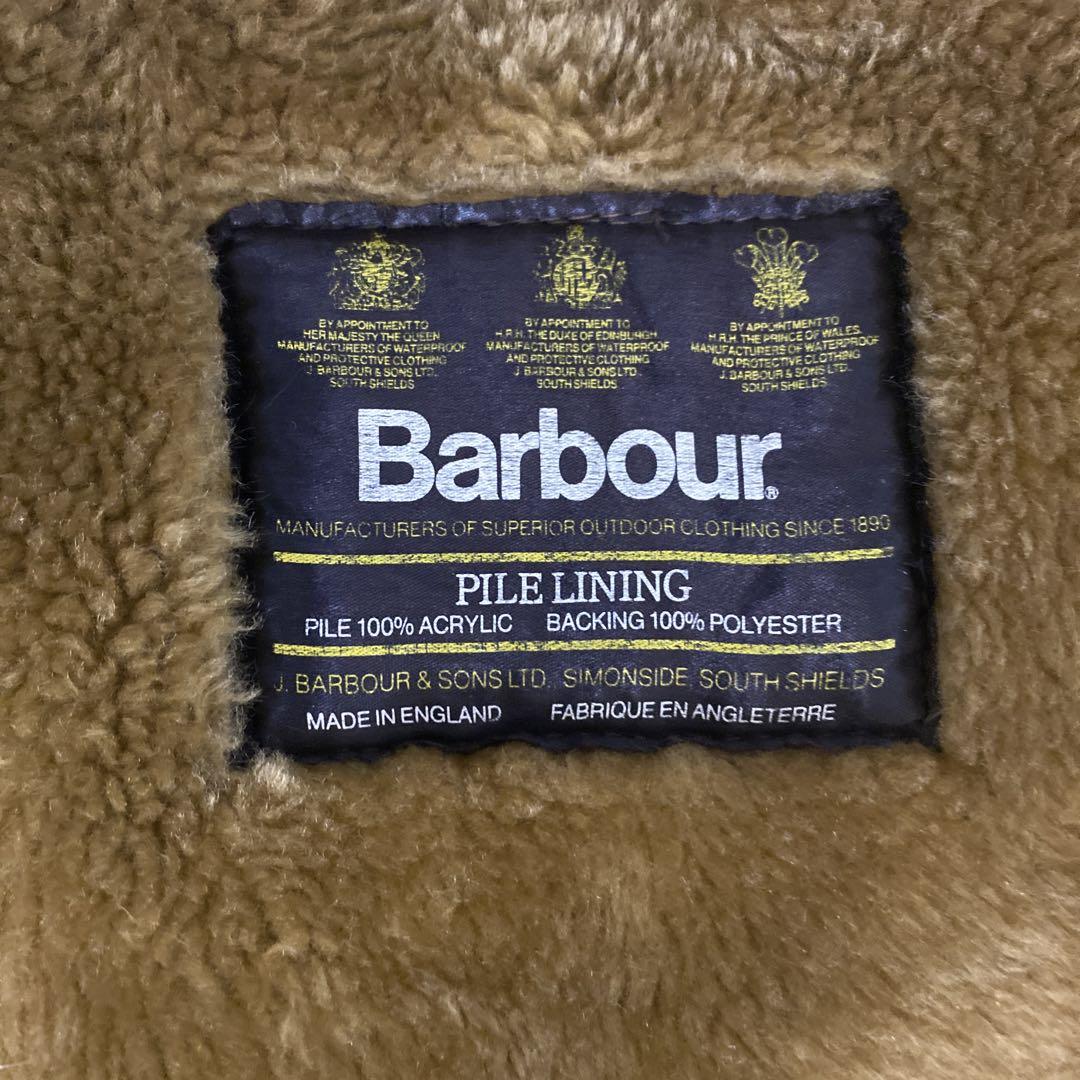 80s Barbour パイルライナーA295 42in/107cm 3クラウン