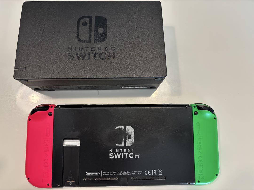Nintendo Switch ネオンピンク/ネオングリーン 本体
