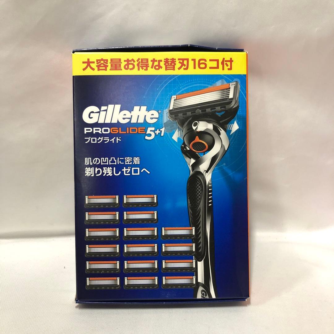 ジレット 髭剃り 本体 替刃 16個　プログライド