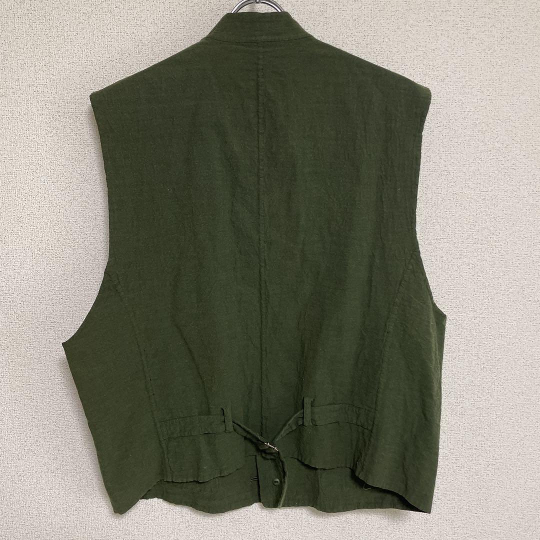 1994ss issey miyake コットンリネンベスト