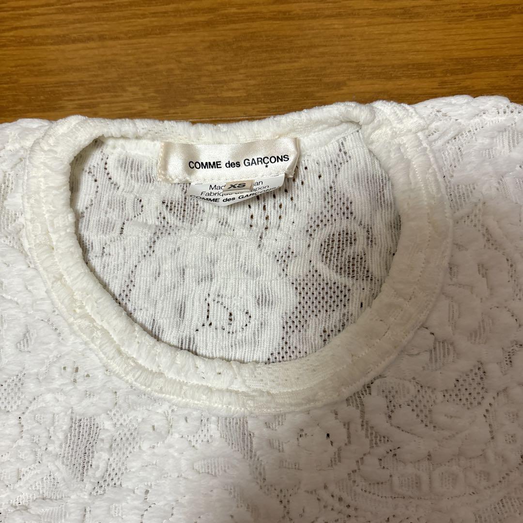 専用 COMME des GARCONS コムデギャルソン レース カットソー