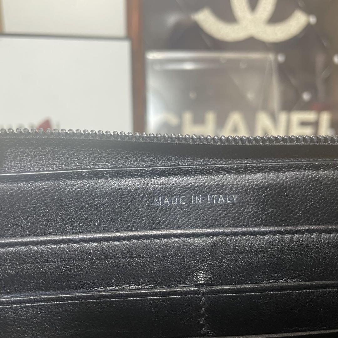 シャネル⭐️CHANEL⭐️ボーイシャネル⭐️キャビアスキン⭐️長財布⭐️美品⭐️