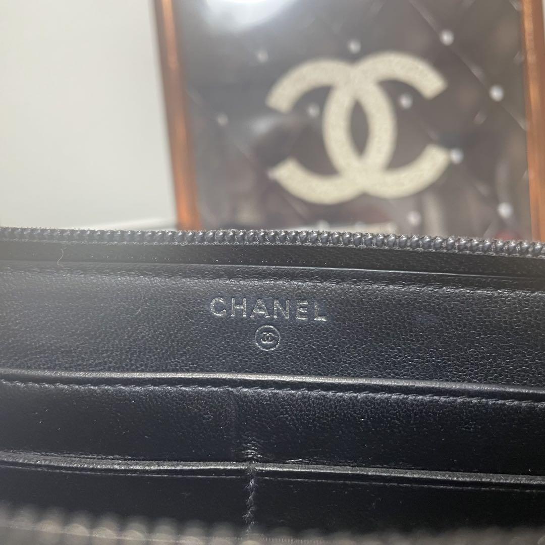 シャネル⭐️CHANEL⭐️ボーイシャネル⭐️キャビアスキン⭐️長財布⭐️美品⭐️
