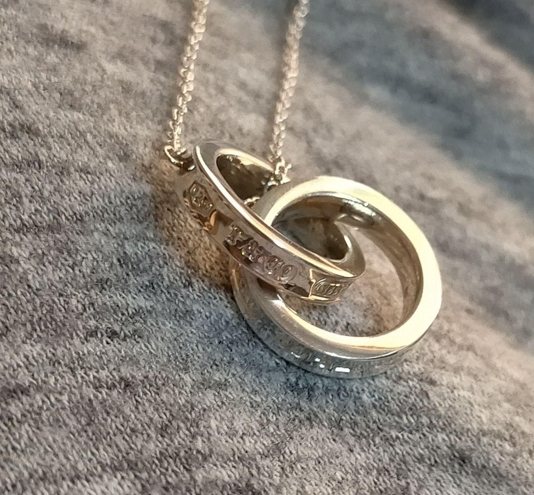 TIFFANY&CO. インターロッキング ネックレス - メルカリ