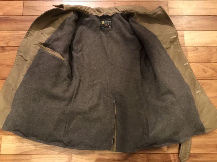 新品日本製 BUZZ RICKSON'S JUNGLE CLOTH AVIATOR COAT LGeiE-m28636053151 新作入荷