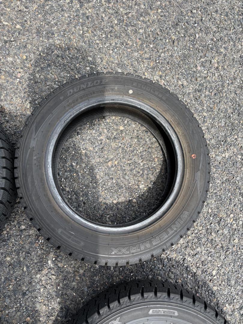 ダンロップスタッドレスタイヤ WM02 155/65R14 4本セット