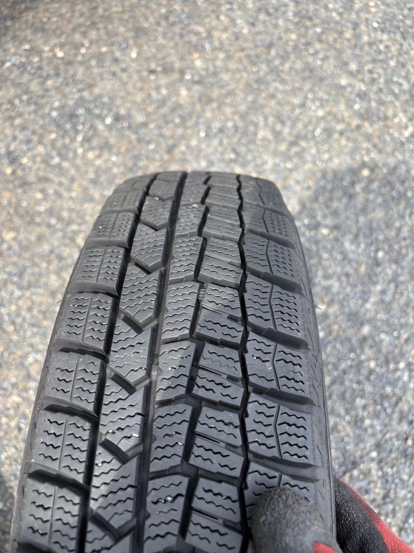 ダンロップスタッドレスタイヤ WM02 155/65R14 4本セット