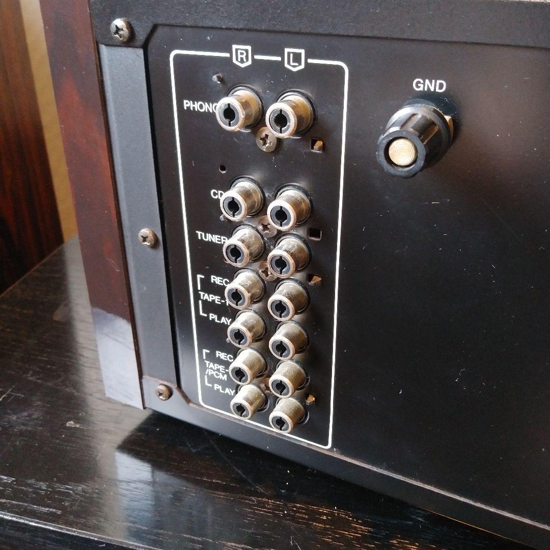 動作確認済　サンスイ　プリメインアンプ　AU-D607X