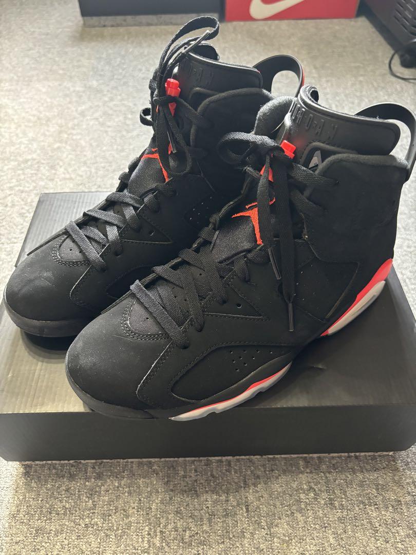 NIKE AIRJORDAN 6 RETRO OG BLACK INFRARED
