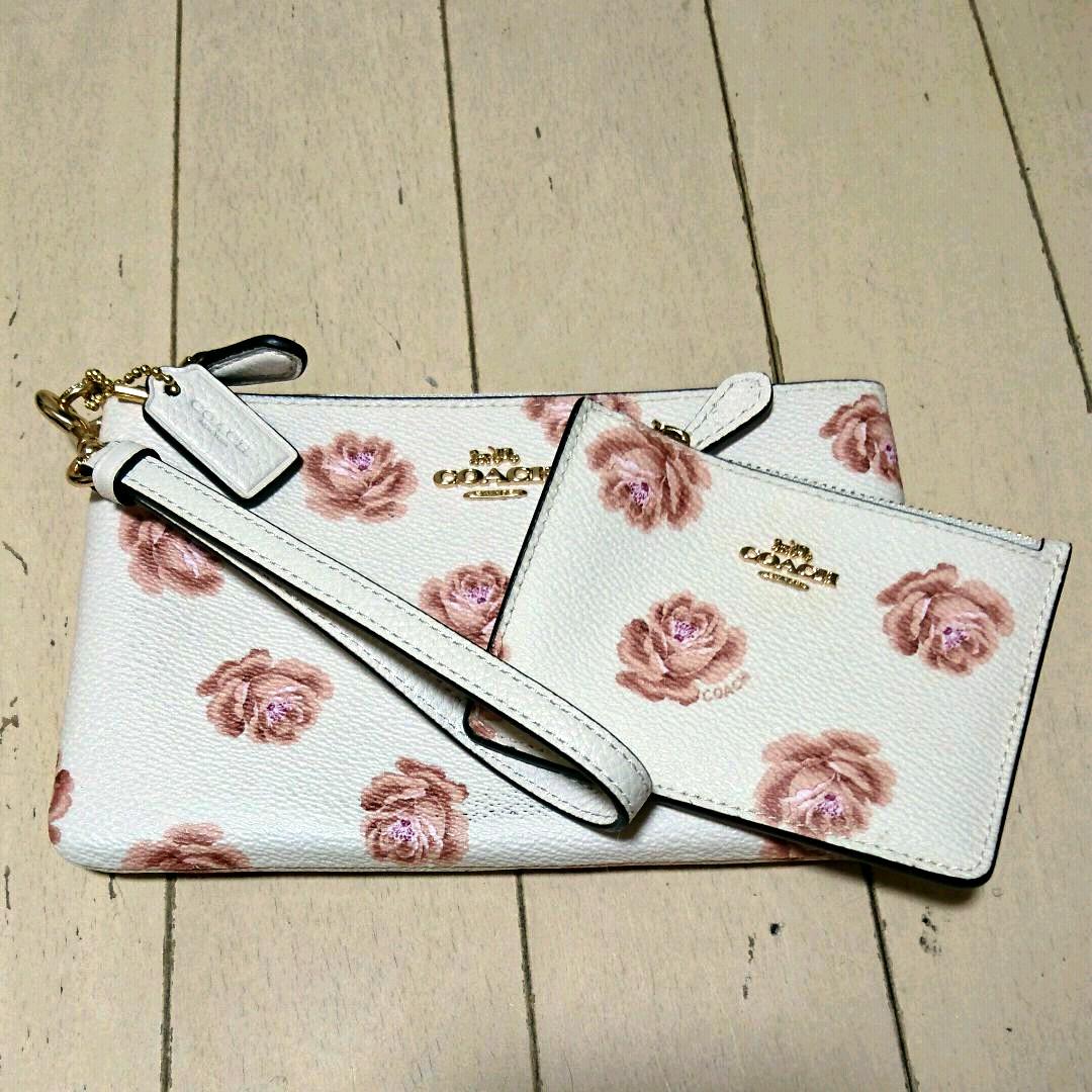 定番人気得価 COACH ポーチ×パスキーケースset X8g5v-m28642679125 安い品質保証