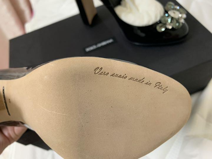 ドルガバ新品未使用パンプス DOLCE&GABBANA