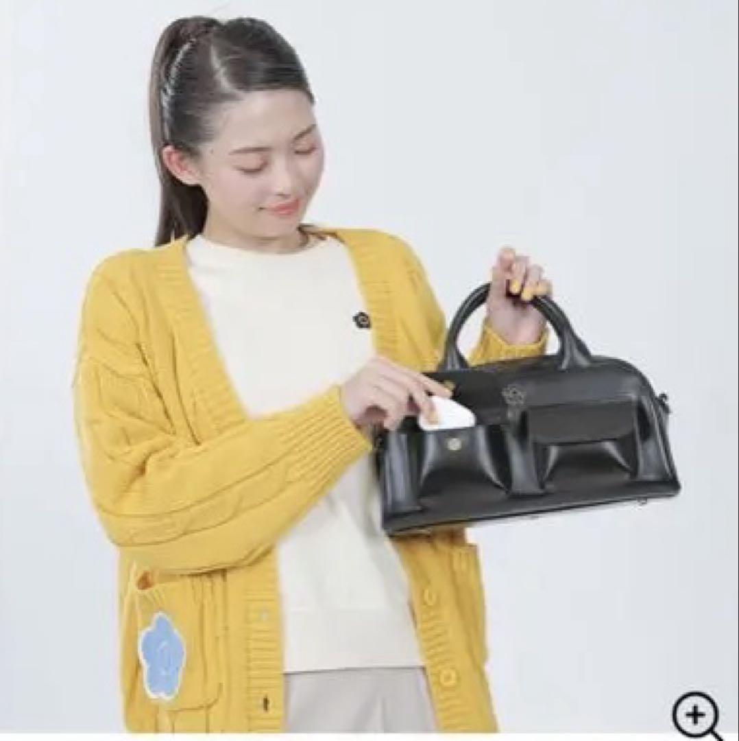 MARY QUANT Wフラップポケットデイジー 2WAYトート