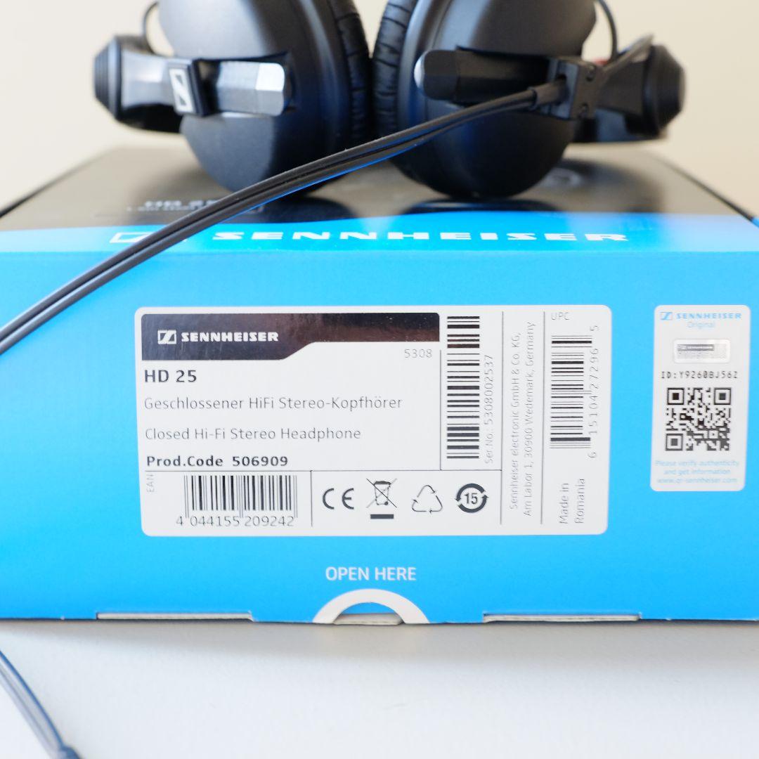 ヘッドホン Sennheiser HD 25