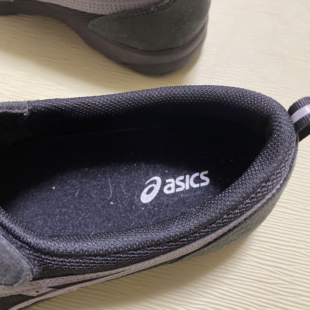 新品ASICS 室外用介護シューズ 黒