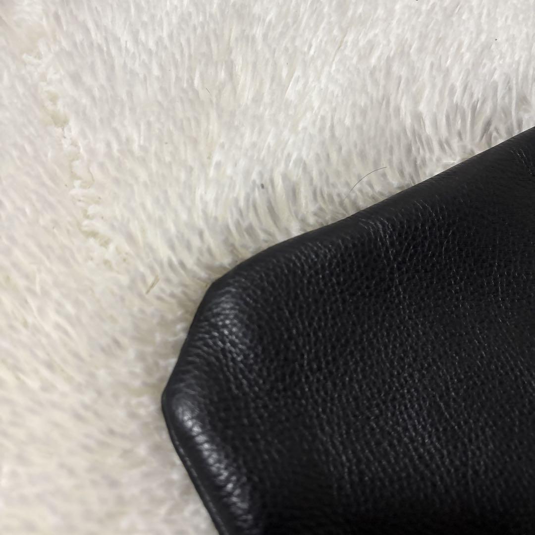 エンダースキーマ　one side belt bag 黒　ショルダーバッグ