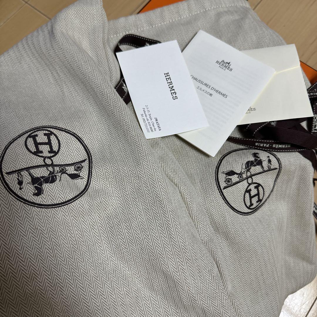 エルメス　HERMES　シプレ メンズサンダルNoir ブラック41