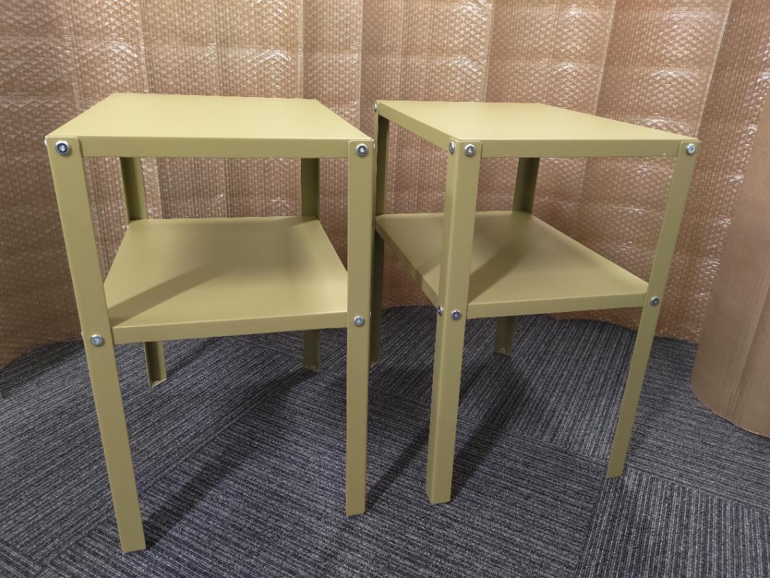 極上中古！IKEA KNARREVIK クレナヴィーク サイドテーブル2個セット