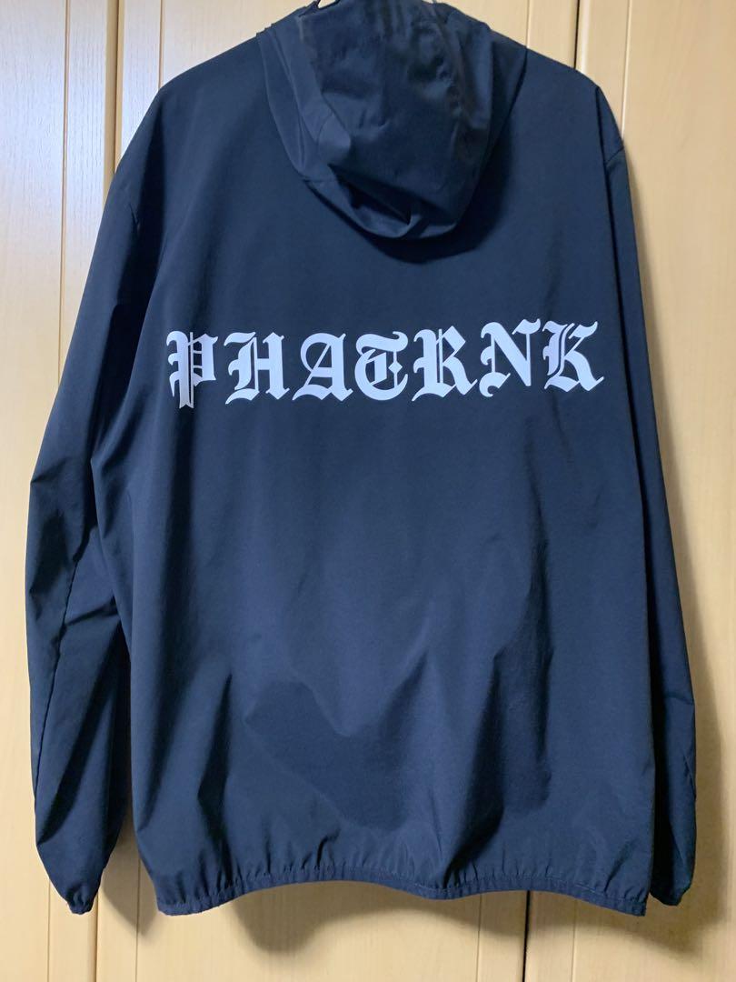 クロさま専用。PHATRNK Pロゴナイロンジャッケット　セットアップXL
