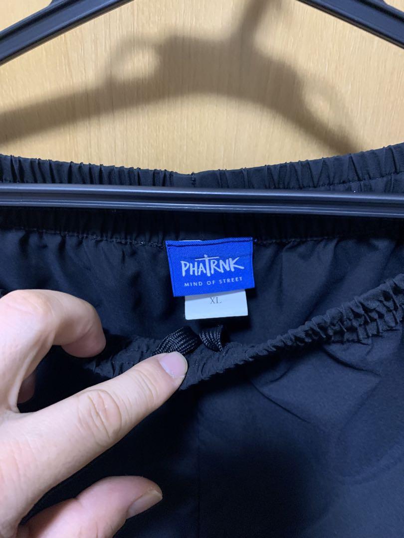 クロさま専用。PHATRNK Pロゴナイロンジャッケット　セットアップXL
