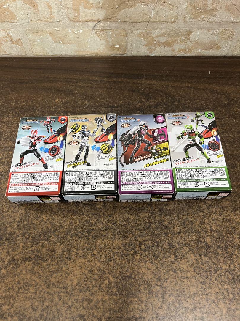 hc【未使用品】仮面ライダー ドライブ フィギュア 4点セット