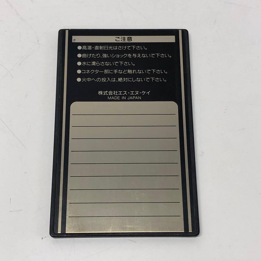 NEOGEO メモリーカードsnk