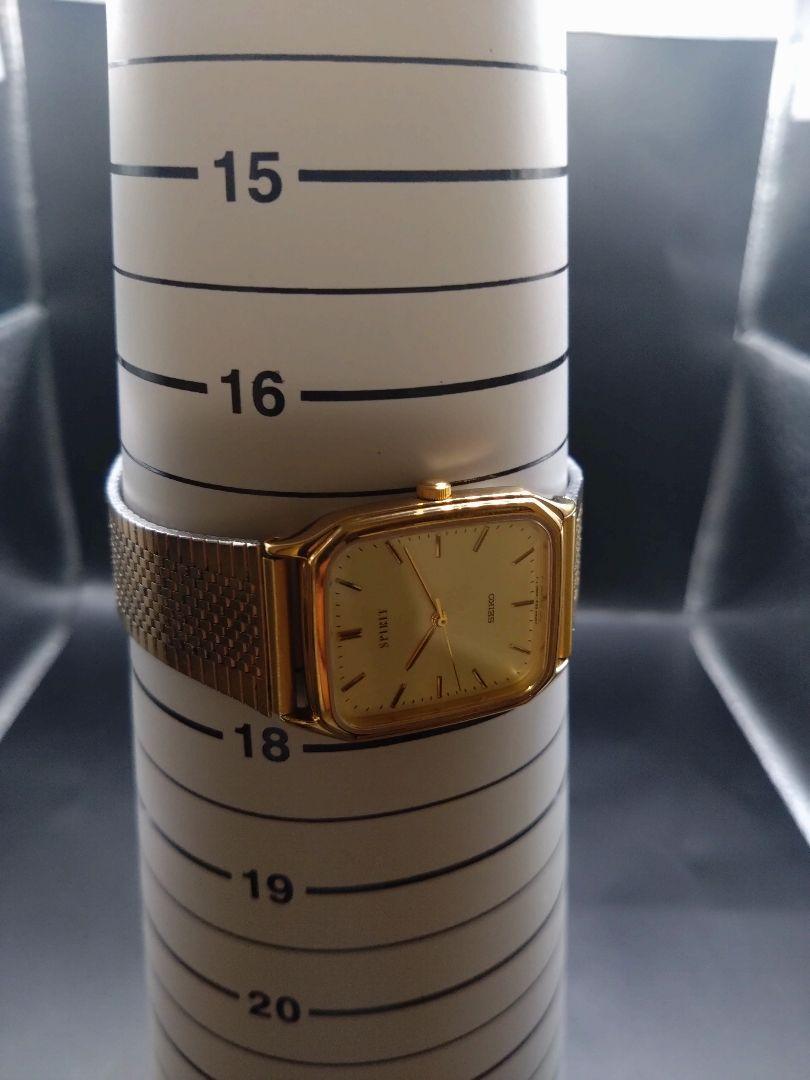 年差クォーツSEIKO SPIRIT 5E31-5B50 比較的美品！電池交換済
