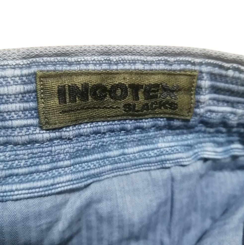 新品】INCOTEX ウォッシュド加工 柄織 ガーメントダイ ライトブルー 新品】INCOTEX ウォッシュド加工 柄織 ガーメントダイ ライトブルー