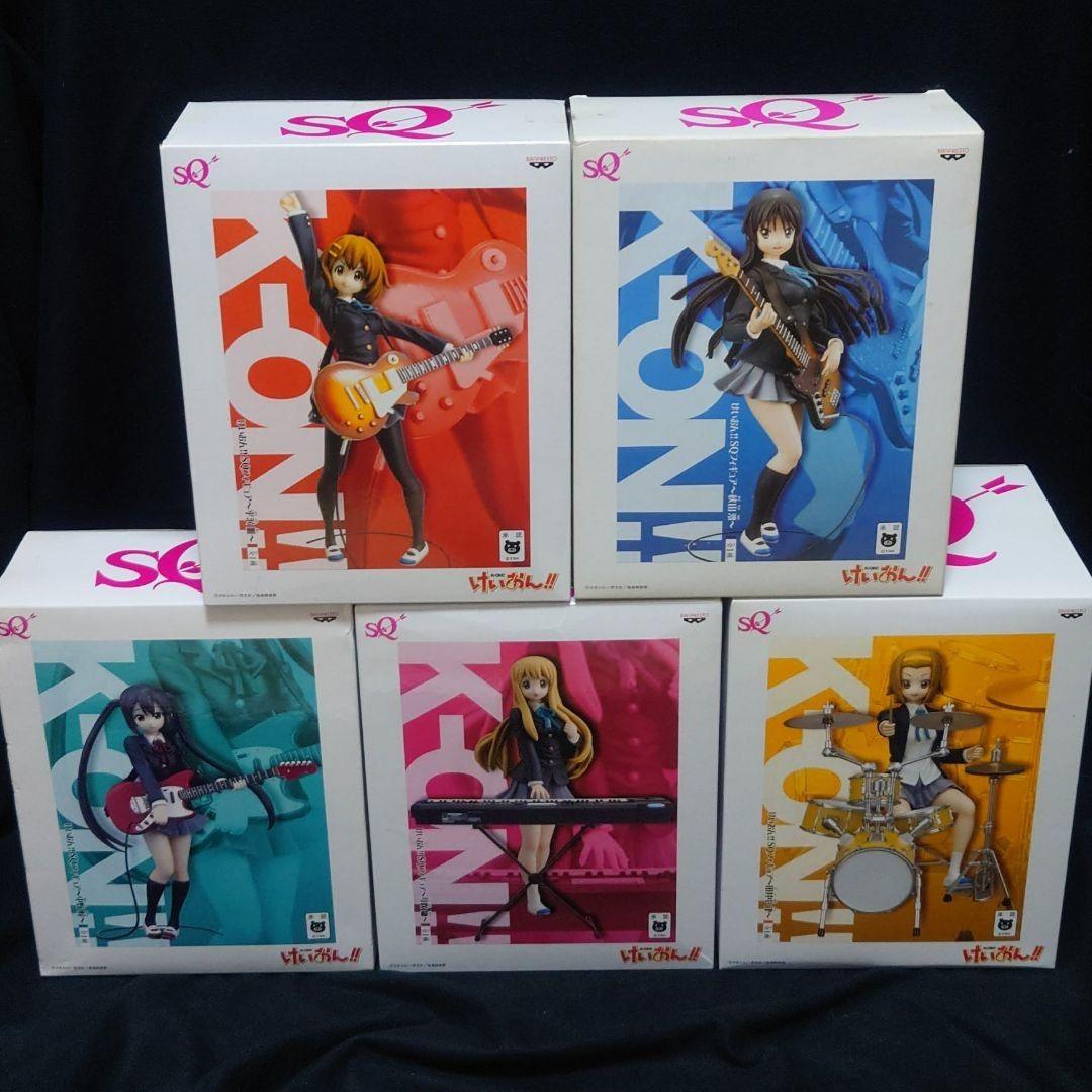 堅実な究極の けいおん!SQフィギュア 全種類5点セット! コミック