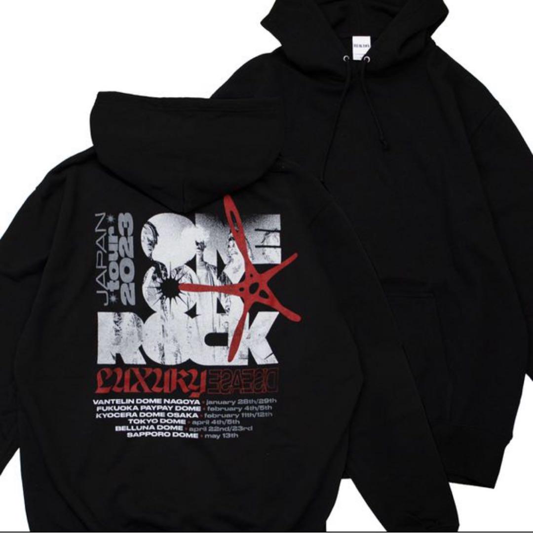 ワンオクロック LUXURY DISEASE 2023プルオーバーパーカー XL