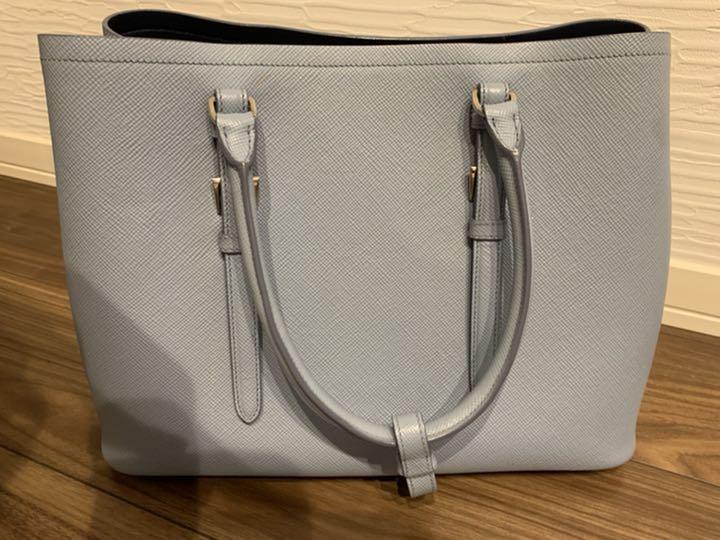 NEW定番 prada サフィアーノ バック ブルー キュイール 03sjN-m28653440724 大人気人気SALE
