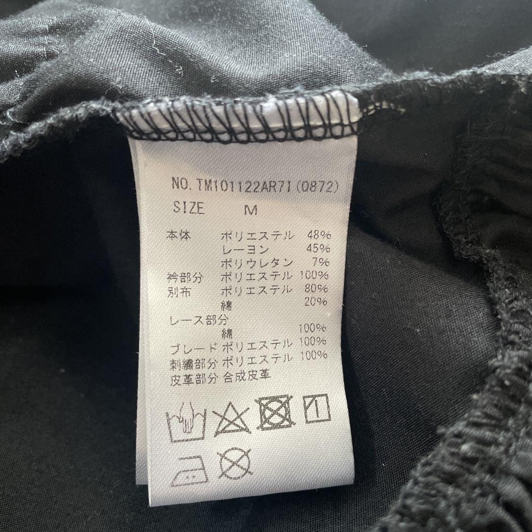 【良品】Jamie エーエヌケー ゴシックバラ刺繍ワンピース　M ロリータ 黒